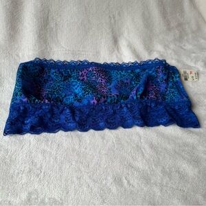 VS Pink Blue and Purple Lace Bandeau